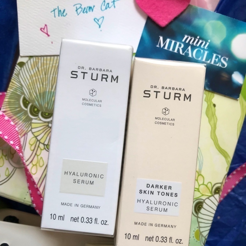 Dr. Sturm Hyaluronic DST and Regular compare